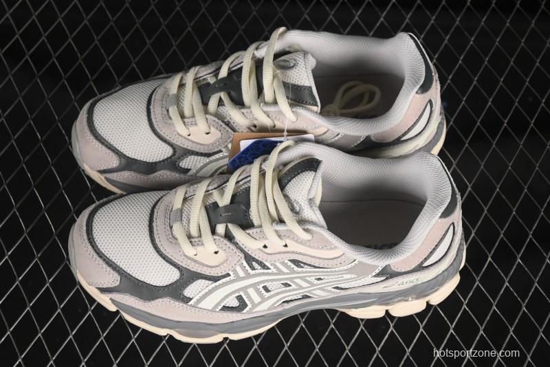 Asics Gel-NYC Retro Breathable Casual Shoes with Cushioning for Men - 1201A789-103
