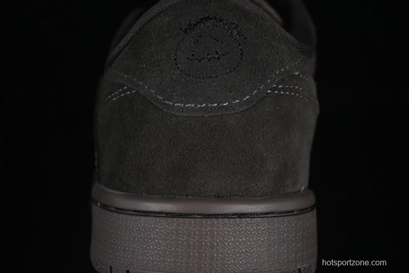 Nike Travis Scott x Air Jordan 1 Low OG AJ1 Reverse Swoosh Sneakers - DM7866-202