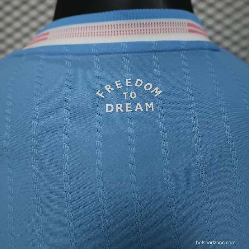 Player Version 25/26 Inter Miami Blue Third Long Sleeve Jersey