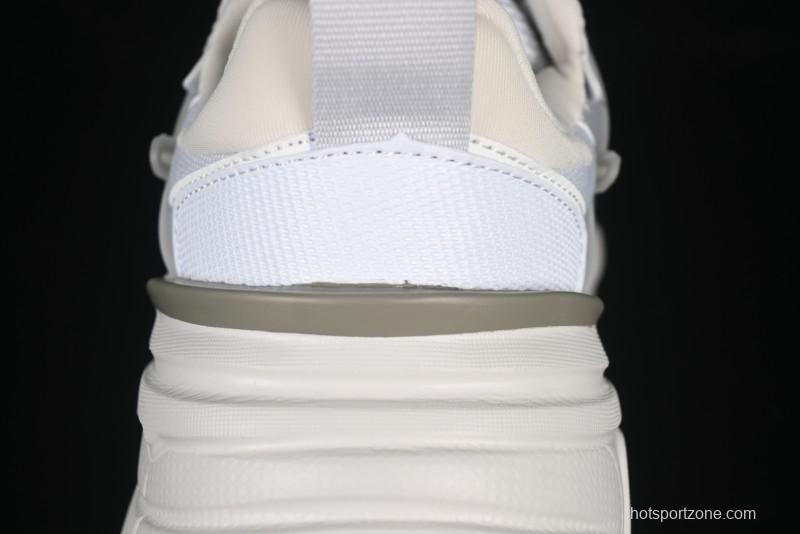 Nike Runtekk V2K Retro Low-Top Running Shoes with Cushlon Foam Midsole - FD0736-006