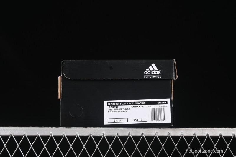 Adidas Climacool Boat Lace Graphic Running Shoes with Breathable Mesh and Cushioned Sole - BA8397