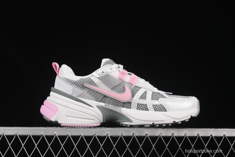 Nike Runtekk V2K Run Cushioned Anti-Slip Retro Low-Top Running Shoes - HQ4046-100