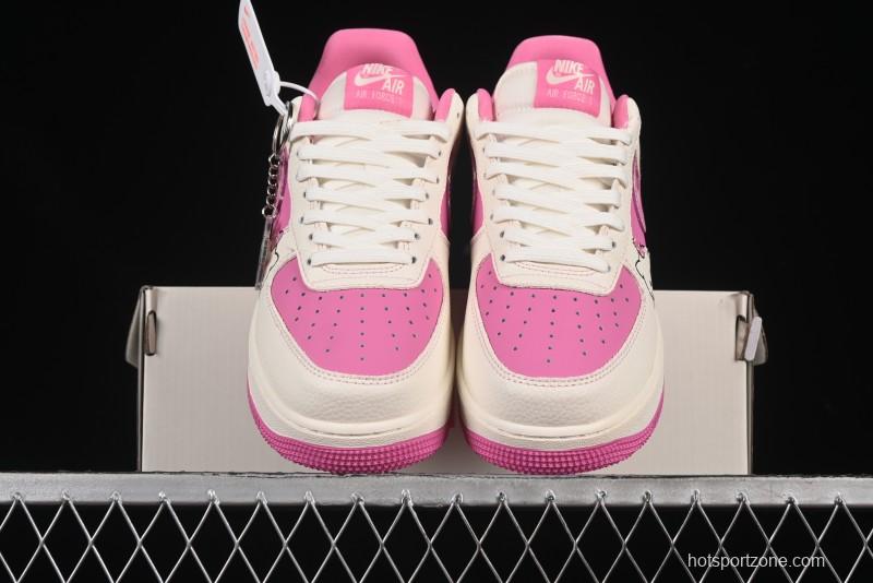 Nike Air Force 1 '07 Low Cartoon Cat Collaboration Pink Cartoon Cat Casual Sneakers - KK1988-082