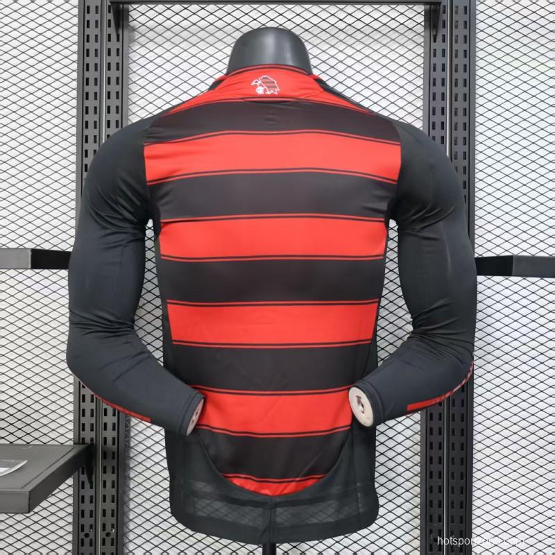 Player Version 25/26 Flamengo Home Long Sleeve Jersey