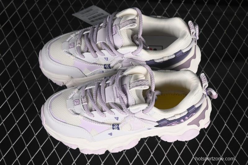 Fila Heritage Fluid Cat Paw 5.0 Vintage Lace-Up Dad Shoes - F12W432101AGO