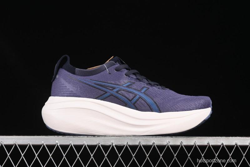 Asics Gel-Nimbus 27 Retro Breathable Casual Shoes with Cushioning for Men - 1011B956-500