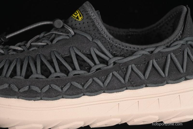 Keen Uneek Flat-M Woven Elastic Strap Outdoor Water Sports Sandals - 1014097