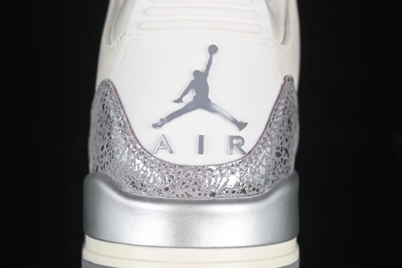 Nike Air Jordan 3 Retro OG Sail Metallic Silver - CK9246-100