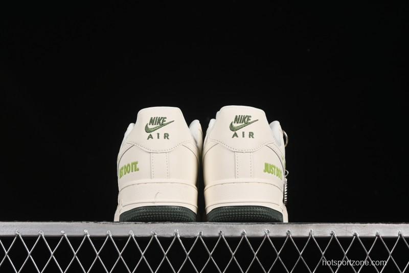 Nike Air Force 1'07 Low Just Do It Casual Sneakers with Full-Length Air Cushion - DF0188-056