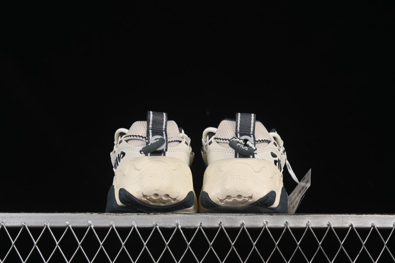 Fila Heritage Fluid Cat Paw 5.0 Retro Dad Shoes with Lace-Up Design - F12W432101FSH