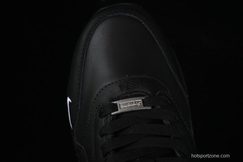 Nike Air Max 1 Retro Running Shoes with Half-Sole Air Cushion - HF8813-001