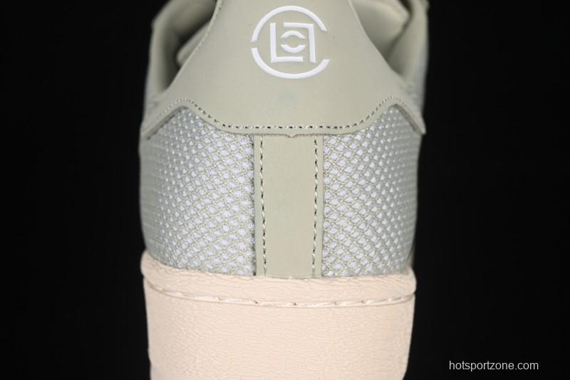 Adidas Clot Superstar Shell Toe Casual Sneakers with Serrated Design - IH3643