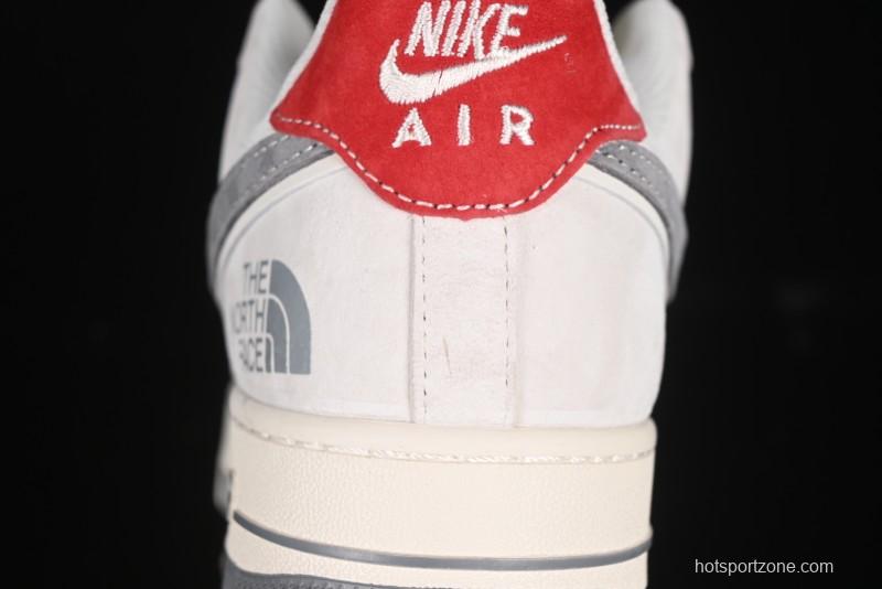 Nike Air Force 1'07 Low The North Face Collaboration Dual-Tone Snake Year Edition Casual Sneakers - YX5066-313