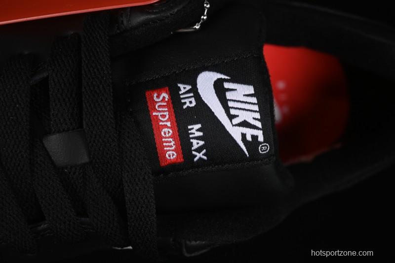 Nike Air Max 1 Retro Running Shoes with Half-Sole Air Cushion - HF8813-001