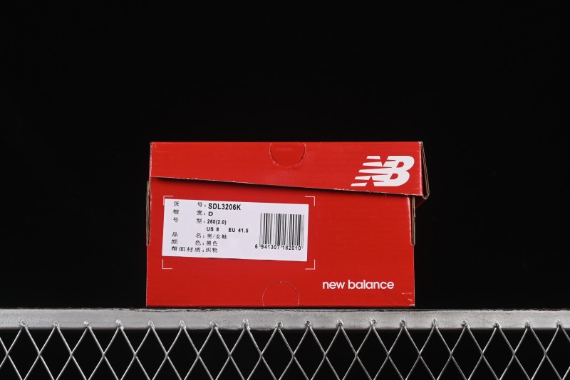 New Balance Summer Retro Sandals SDL3206K with High-Frequency Soft Sole and Elastic Strap