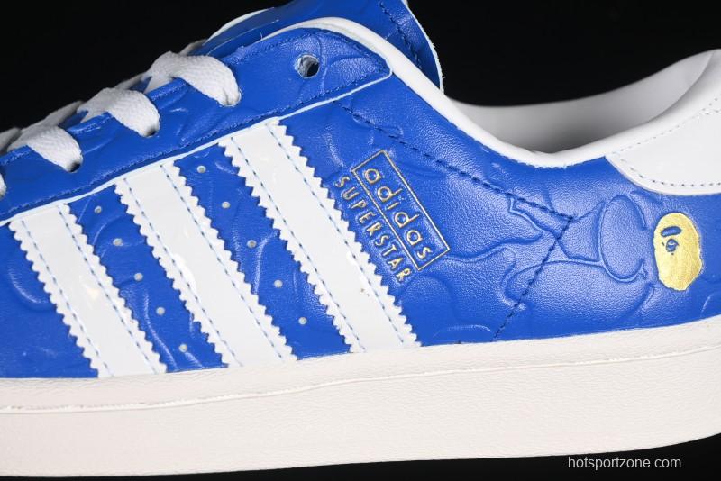 Adidas Bape Superstar JR2702 Shell Toe Casual Sneakers - JR2702