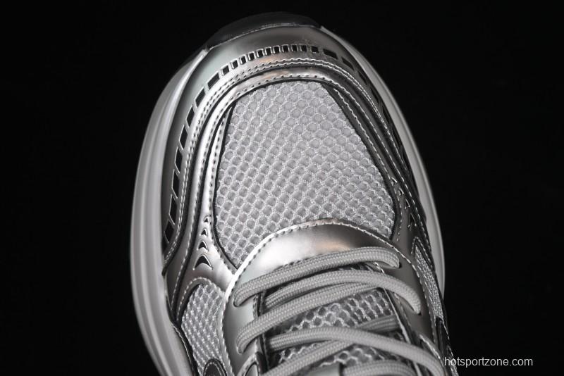 GG-CC Casual Sports Running Shoes with Triple-Layer Crescent Sole and 5cm Height Boost - 668-1