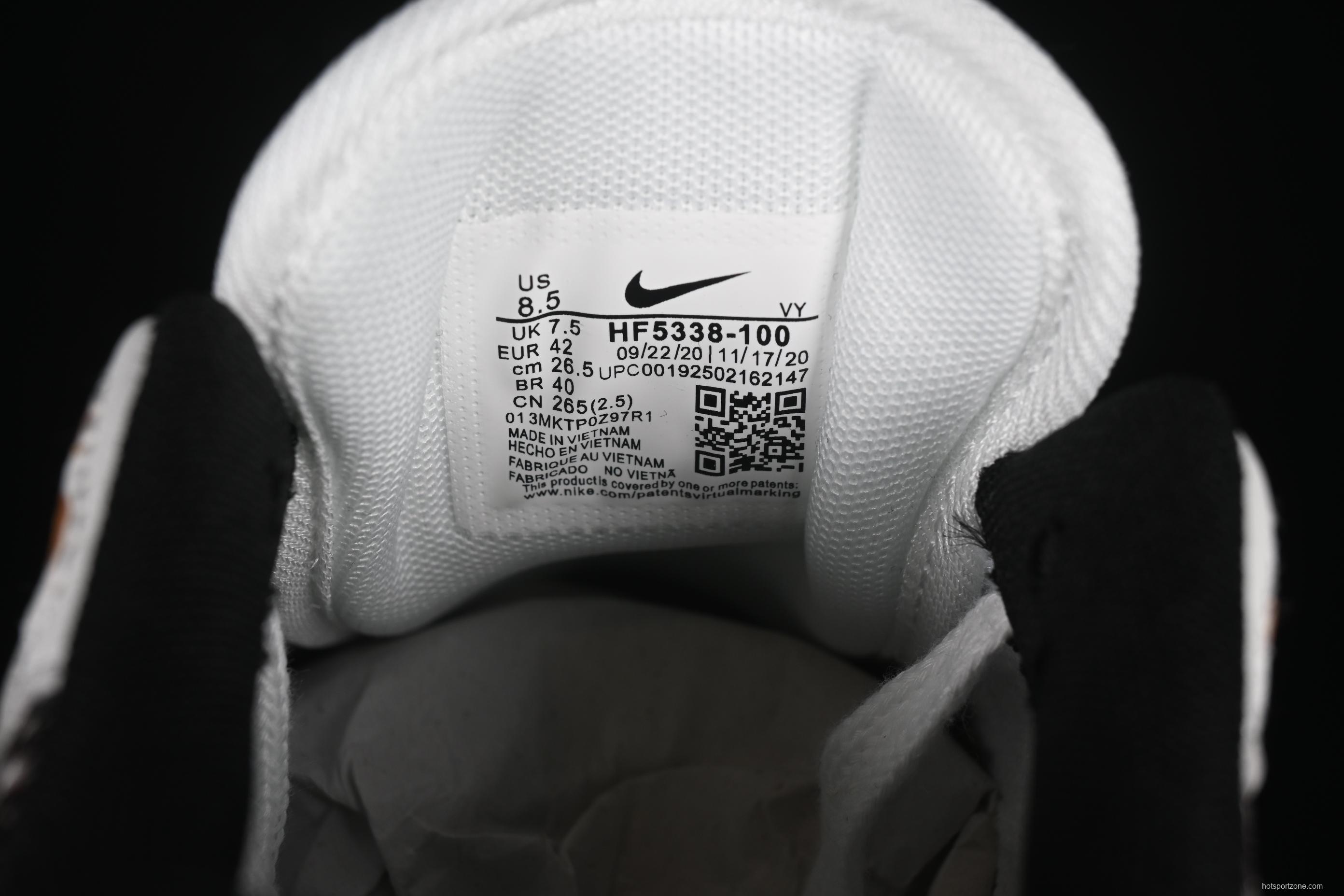 Nike Air Max 1 Retro Running Shoes with Half-Sole Air Cushion - HF5338-100