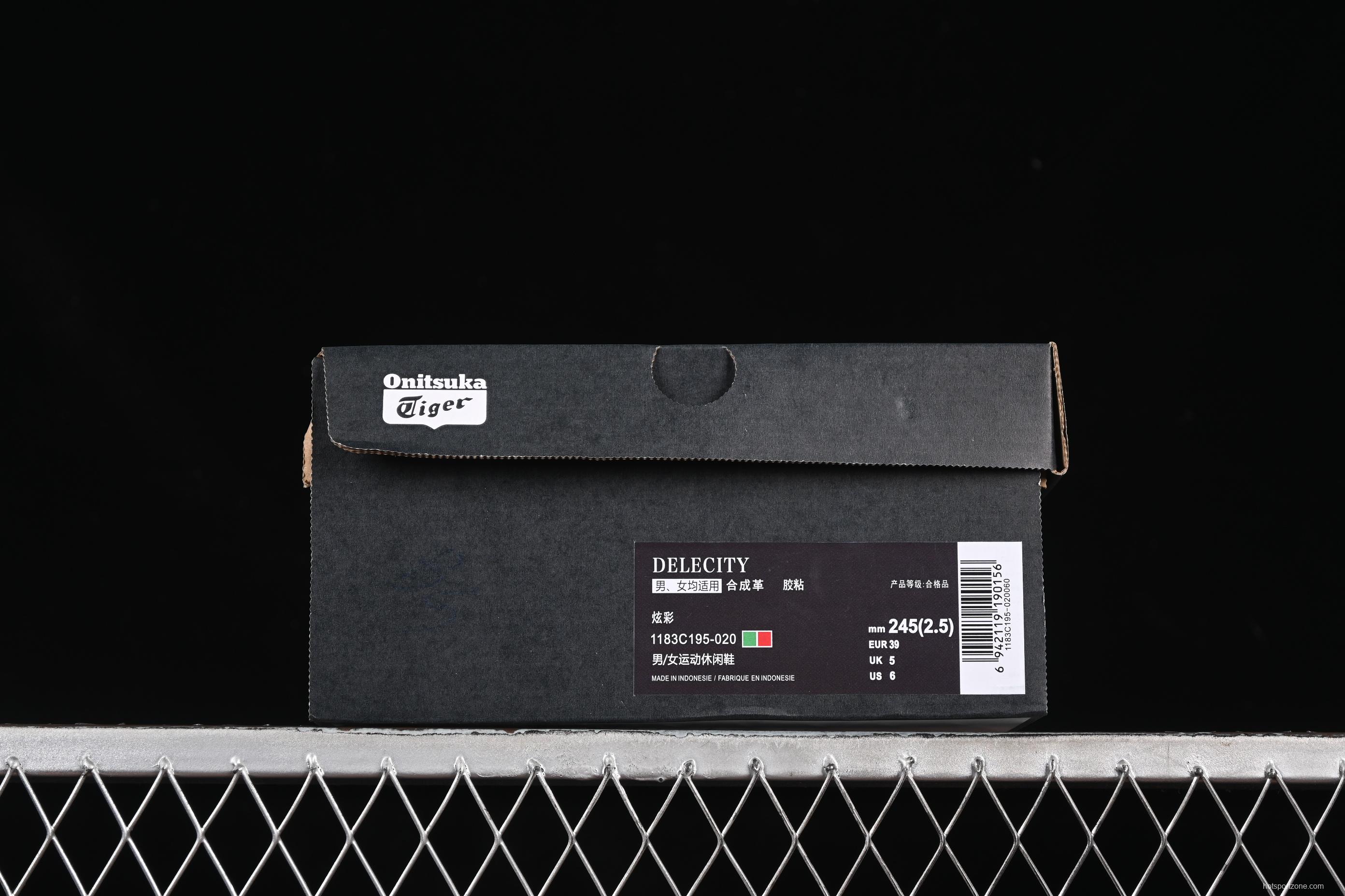 Onitsuka Tiger Delecity Thick Sole Low-Top Lifestyle Casual Sneakers - 1183C195-020