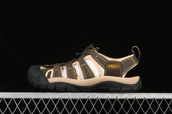 Keen Newport Summer Trendy Woven Elastic Strap Water Hiking Outdoor Sandals - 1022258 Khaki