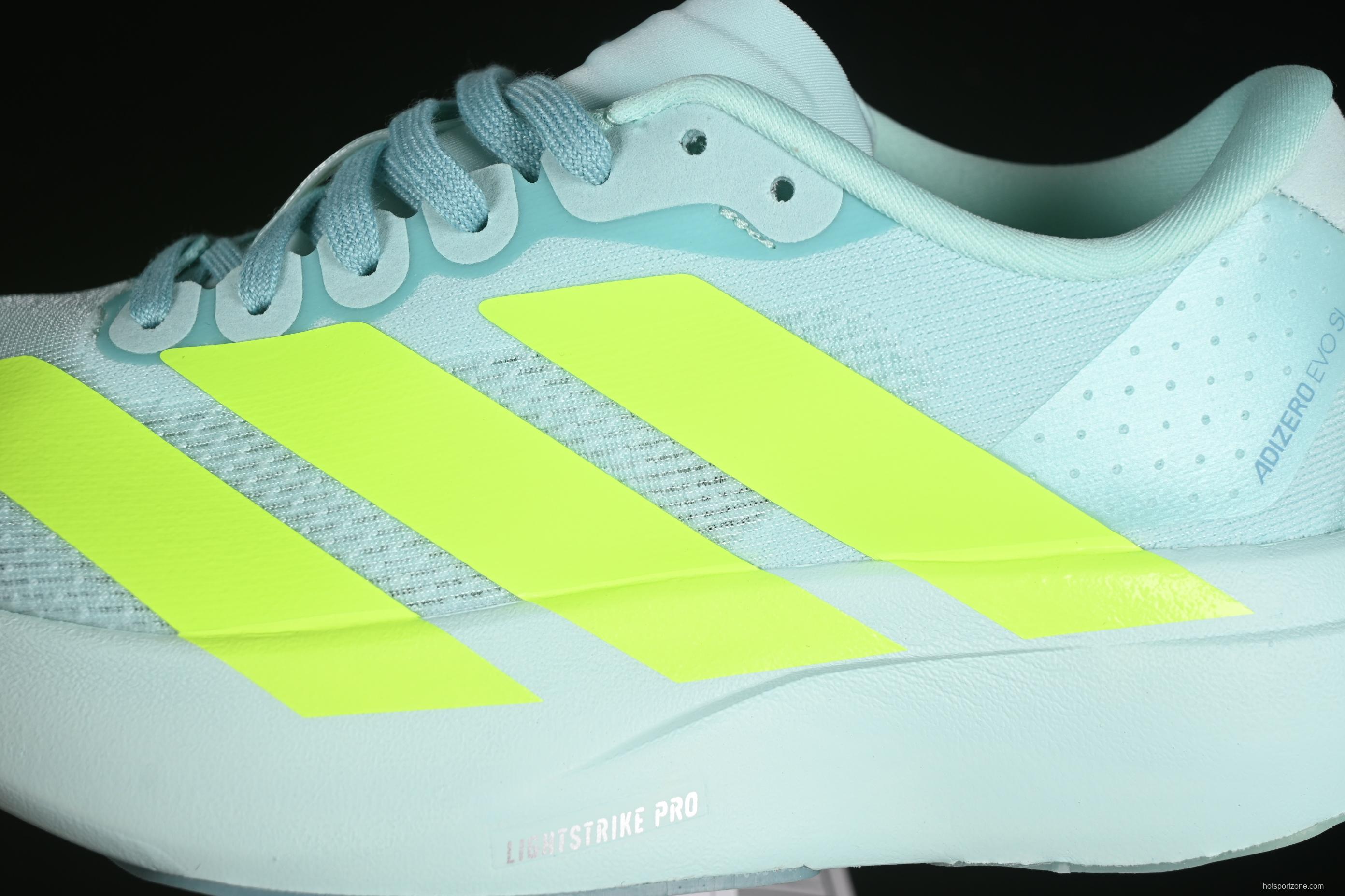 Adidas Adizero Evo SL Ultra Lightweight Breathable Cushioned Running Shoes - JS4452