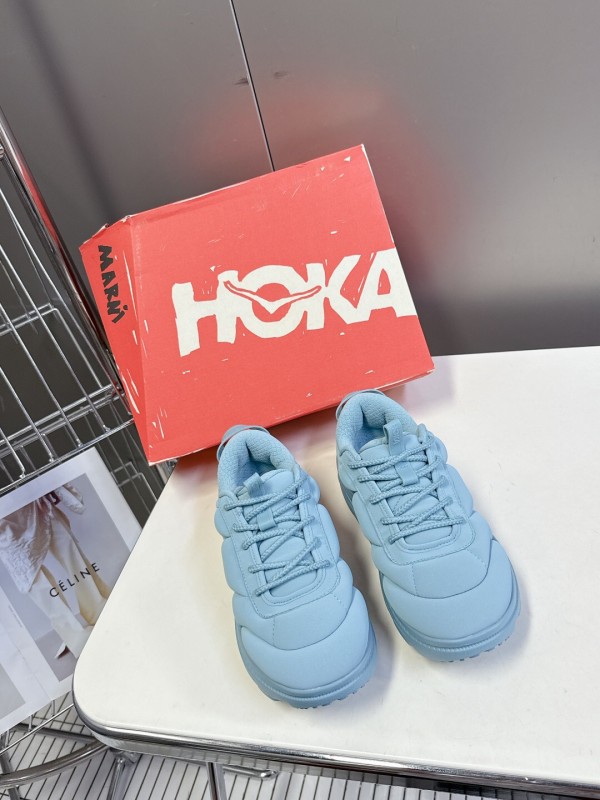 2025 Women Marni Blue Fabric Sneakers
