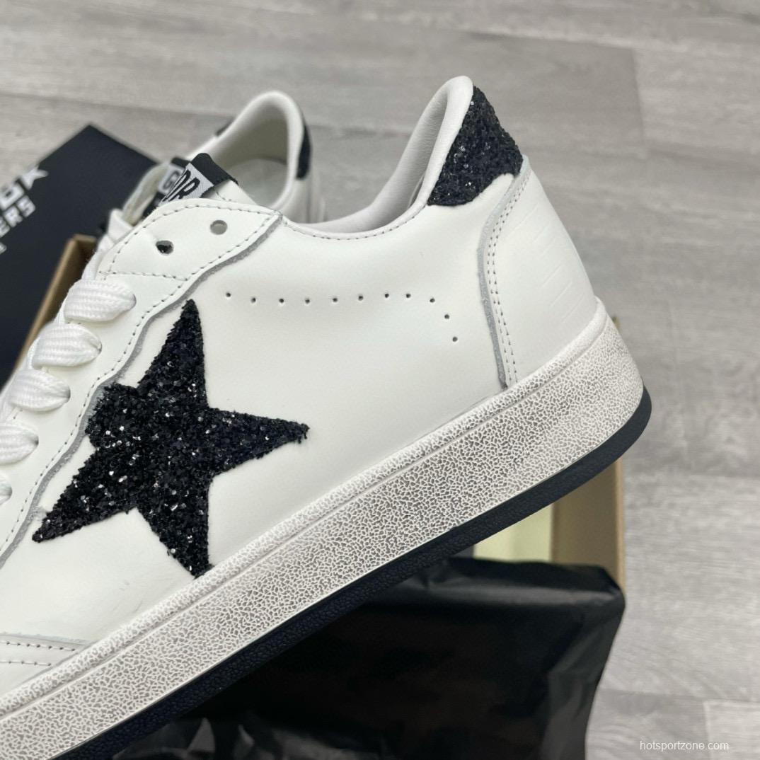 2024 Unisex GGDB White Black Leather Low Top Sneakers MJ00260