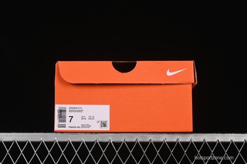 Nike Zoom Fly 6 Ultra-Lightweight Responsive Running Shoes with Carbon Fiber Plate - FN8455-400