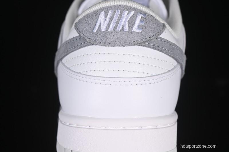 Nike SB Dunk Low White Grey Low-Top Casual Skate Shoes - IH0632-141