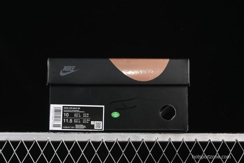 Nike Air Max 95 Retro Cushioned Running Shoes - HQ6457-001