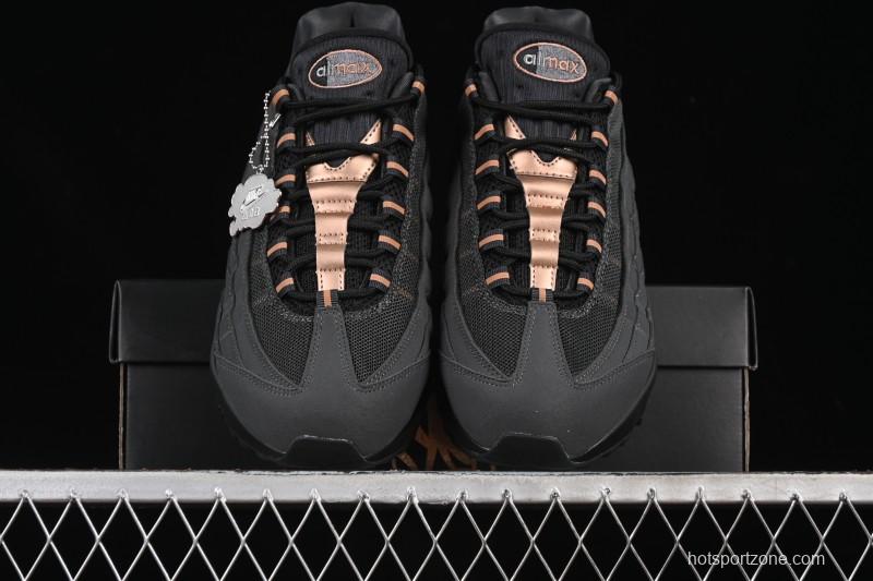 Nike Air Max 95 Retro Cushioned Running Shoes - HQ6457-001