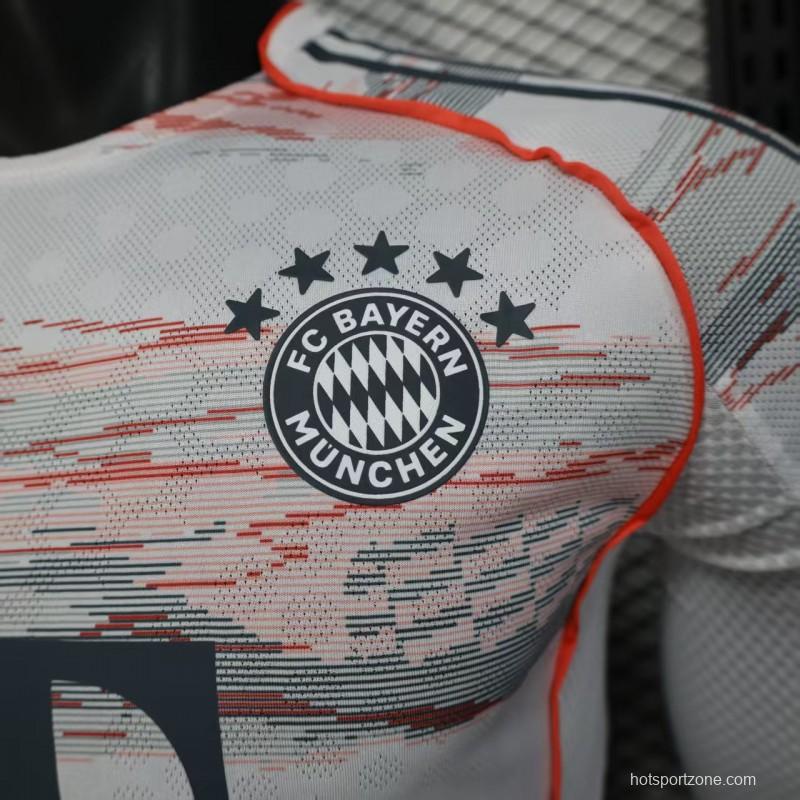 Player Version 25/26 Bayern Munich Away Long Sleeve Jersey