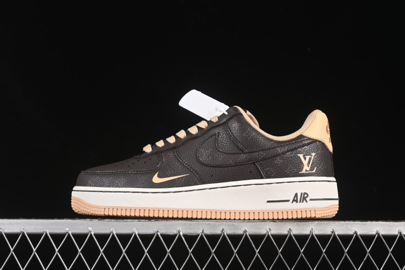Nike Air Force 1 '07 Low LV Collaboration Coffee Brown Casual Sneakers - LW9279-007