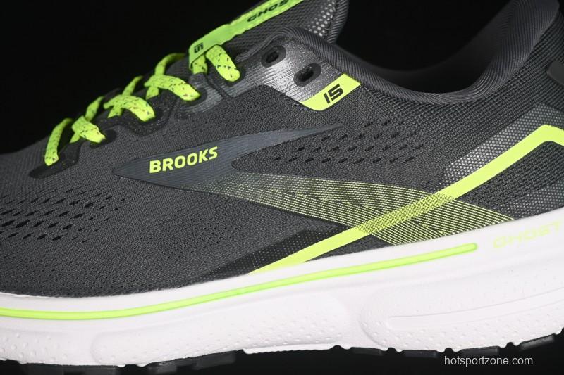 Brooks Ghost 15 Low-Cut Breathable Cushioned Support Casual Running Shoes - 1103931D076