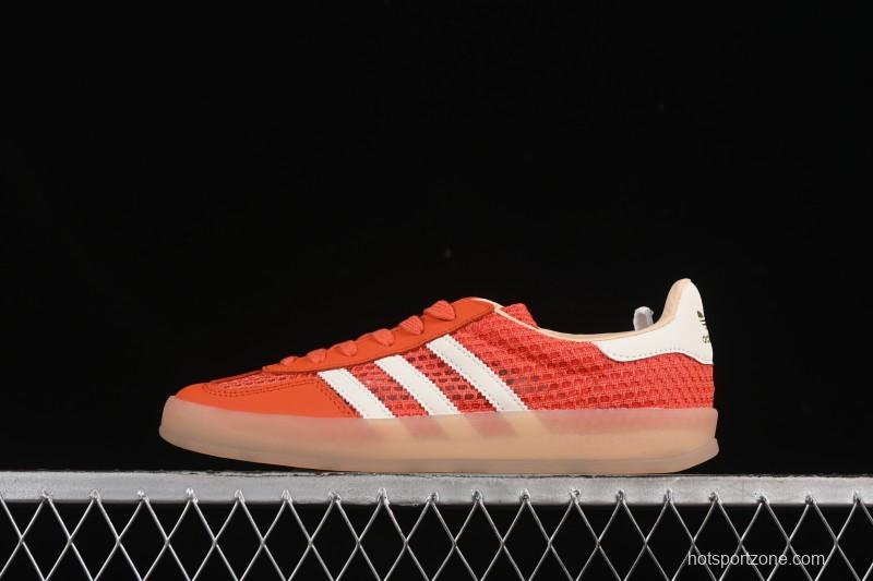 Adidas Originals Gazelle Indoor Retro Casual Slip-Resistant Wear-Resistant Low-Top Skate Shoes - JS0713