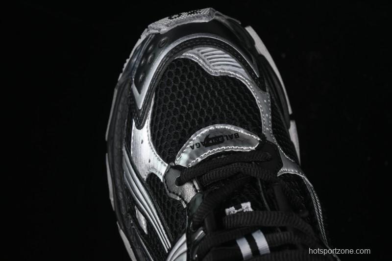 Balenciaga Runner Kith Four Color Retro Casual Shoes - W3RMU1100