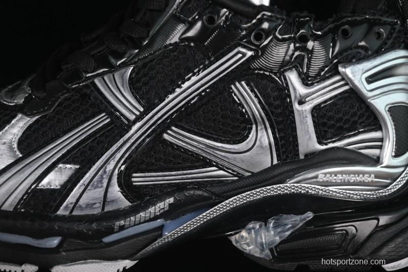 Balenciaga Runner Kith Four Color Retro Casual Shoes - W3RMU1100