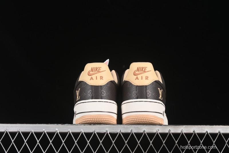 Nike Air Force 1 '07 Low LV Collaboration Coffee Brown Casual Sneakers - LW9279-007