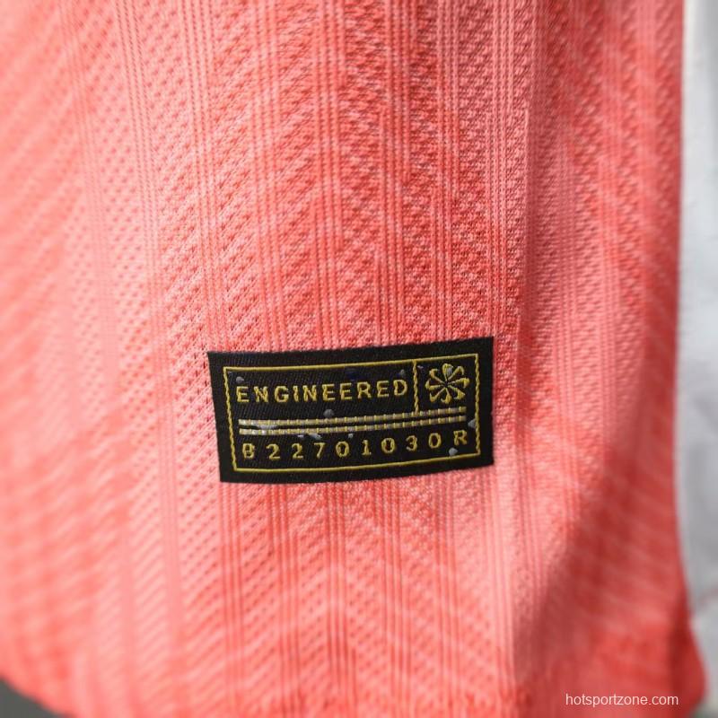 Player Version 25/26 Barcelona Pink with White Trim Jersey