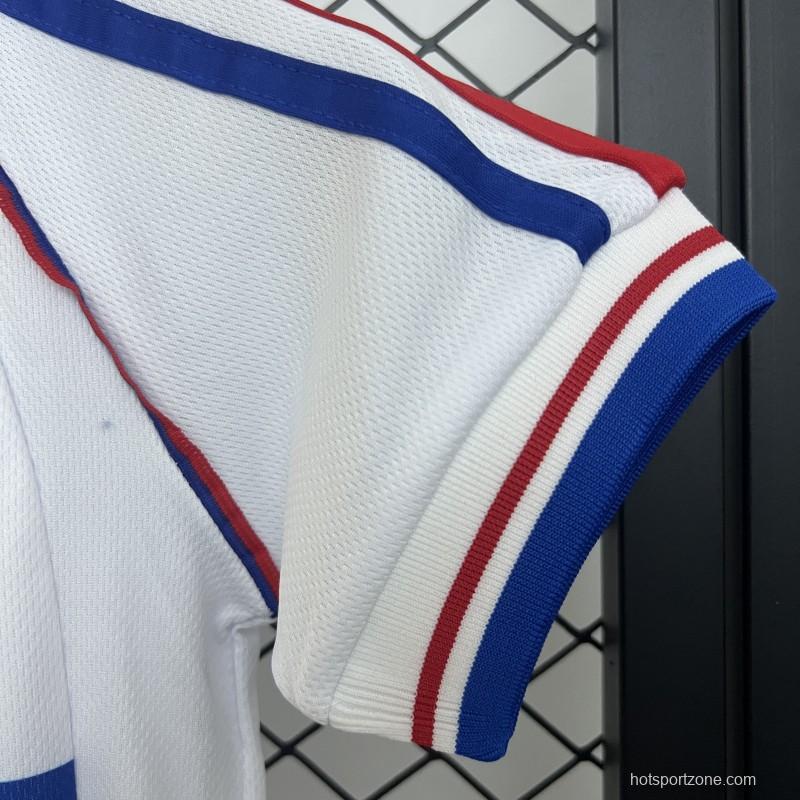 1998 Kids France Away Size 16-28 Jersey