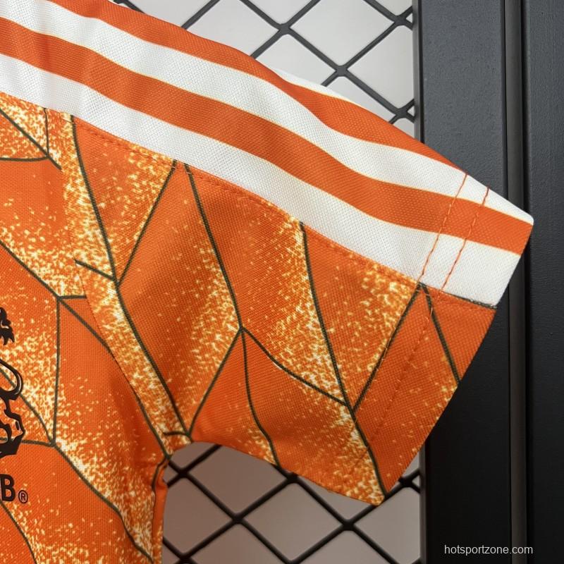 1988 Kids Netherlands Home Size 16-28 Jersey