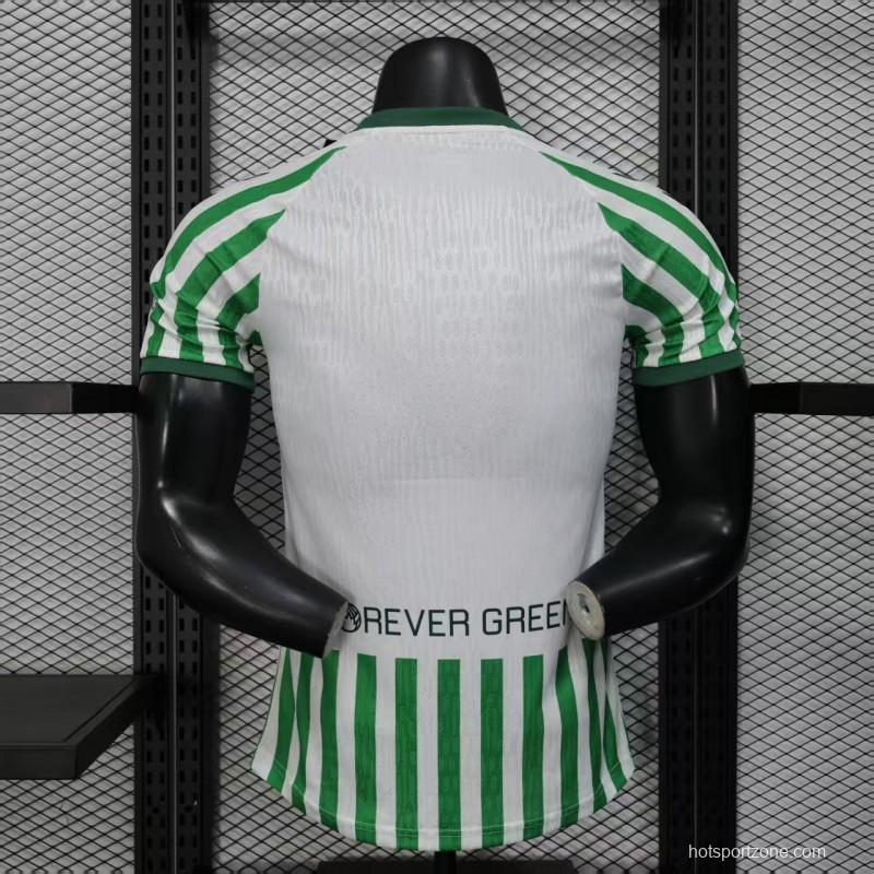 Player Version 25/26 Real Betis Home Jersey