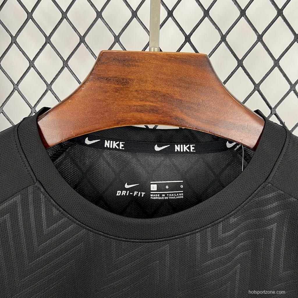 2025 NIKE Black T-Shirt #1044