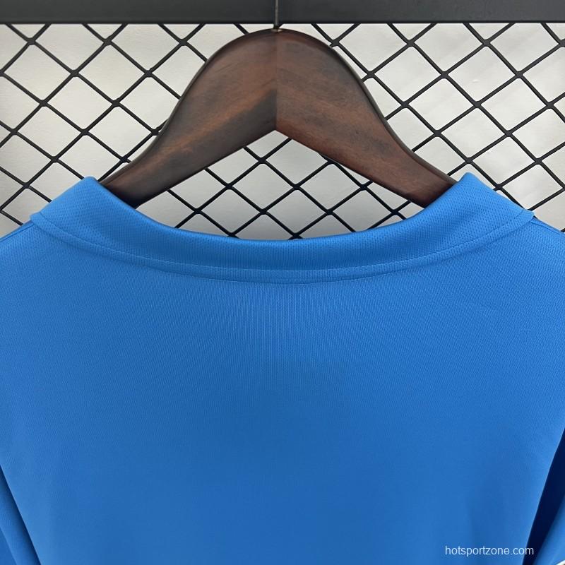 87/88 Retro Long Sleeve Napoli Home Jersey