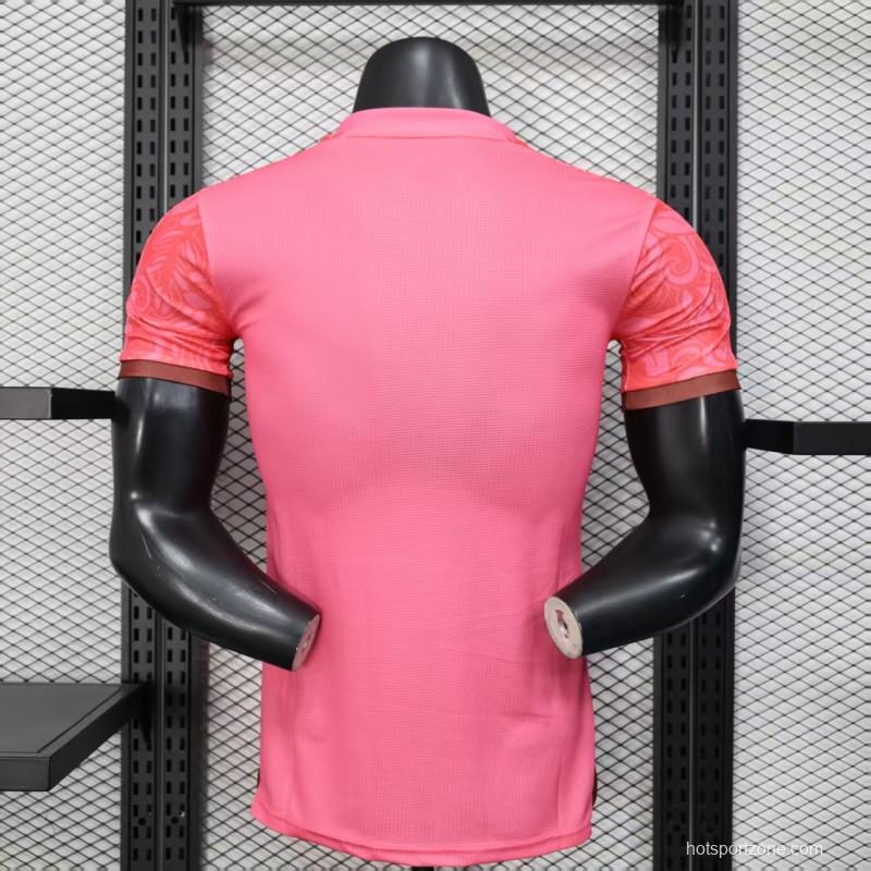 Player Version 25/26 CD Palestina Pink Jersey