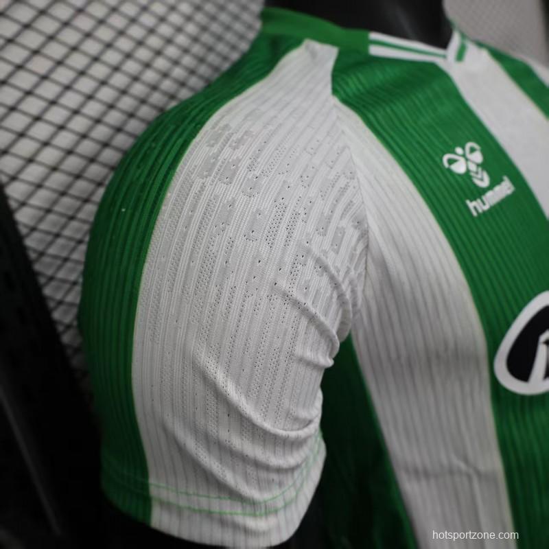 Player Version 25/26 Real Betis Home Jersey