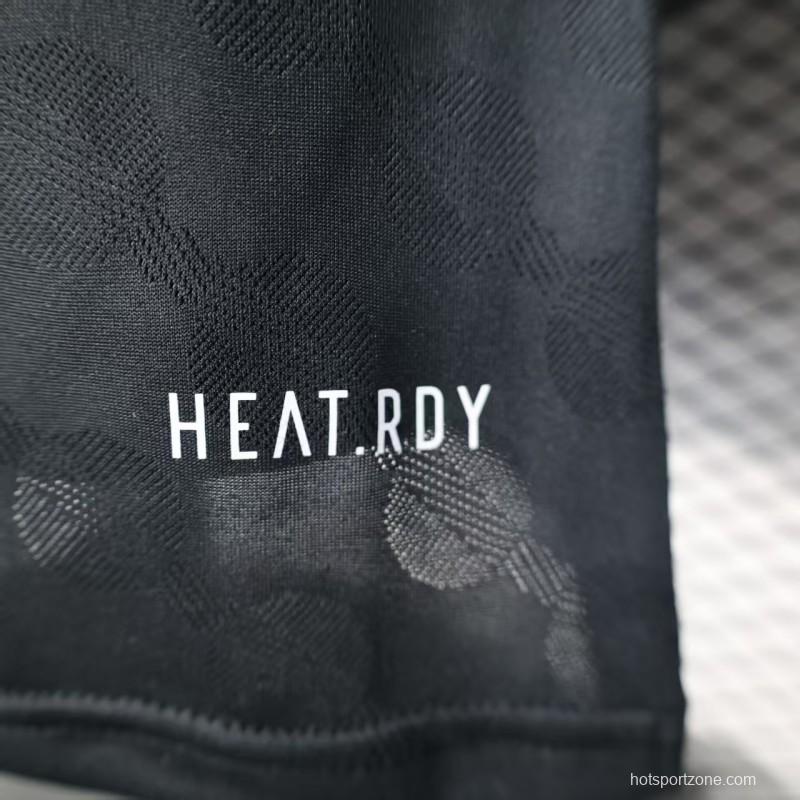 Player Version 25/26 Real Madrid Black with Gold Trim Jersey