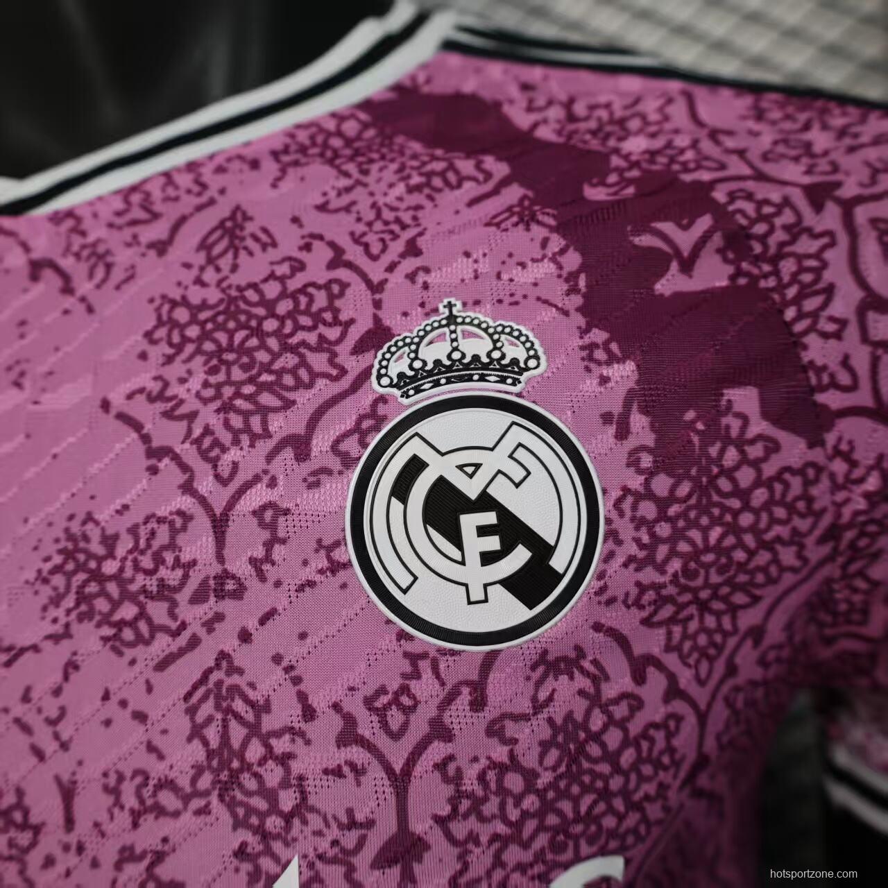 Player Version 25/26 Real Madrid Purple Pre-Match Jersey