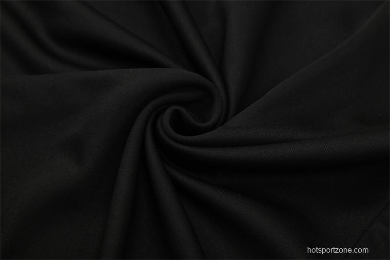 Retro 05/06 AC Milan Black Half Zipper Jacket