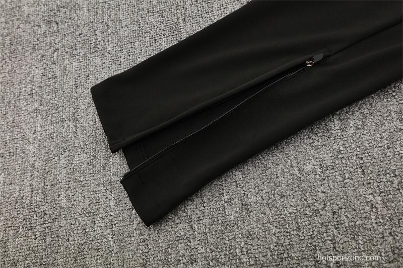 25/26 Napoli Light Blue Camouflage Half Zipper Jacket+Long Pants